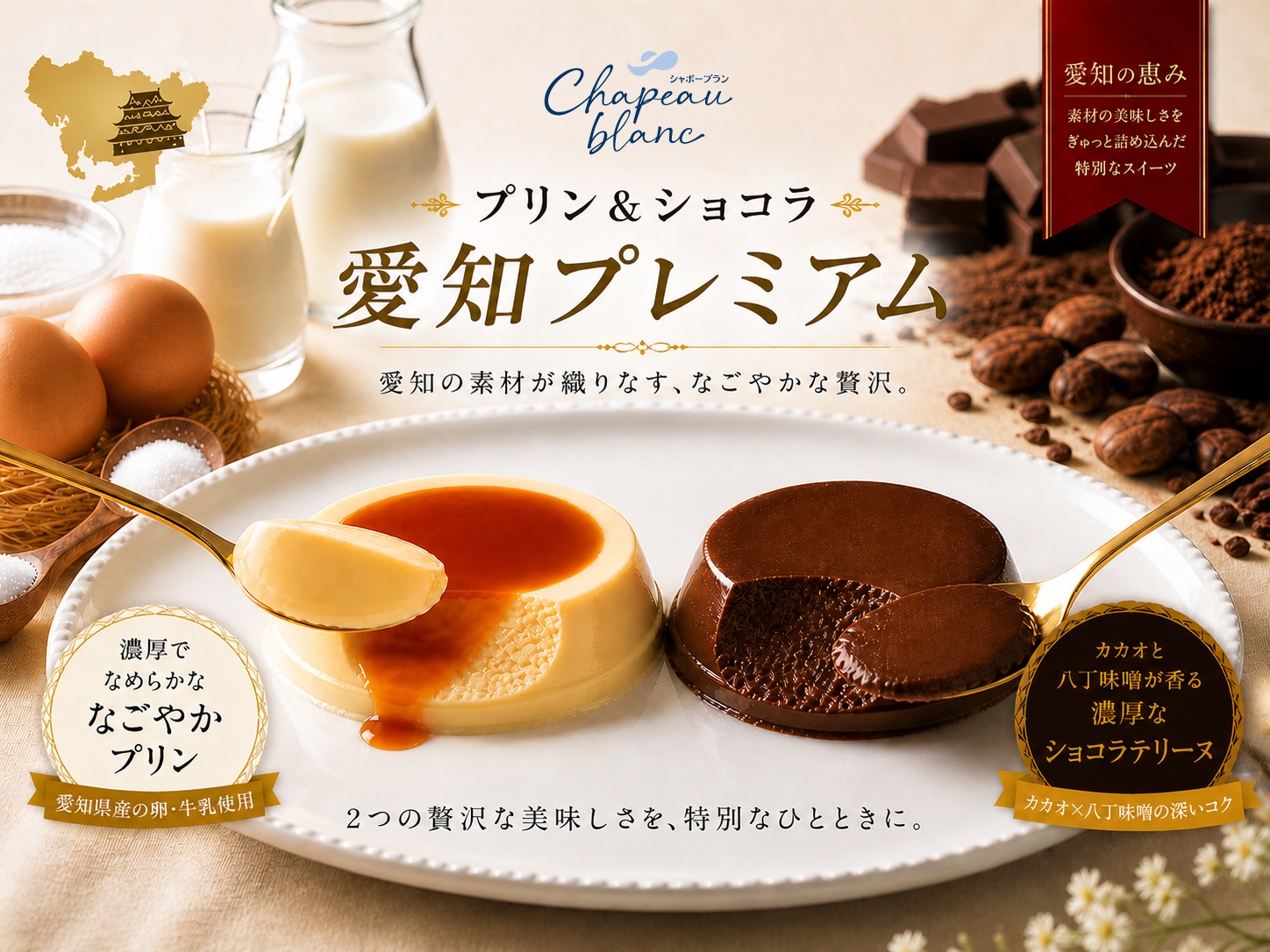 プリン＆ショコラ 愛知プレミアム